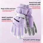 Guantes de invierno GlacioShield Pro impermeables con forro polar