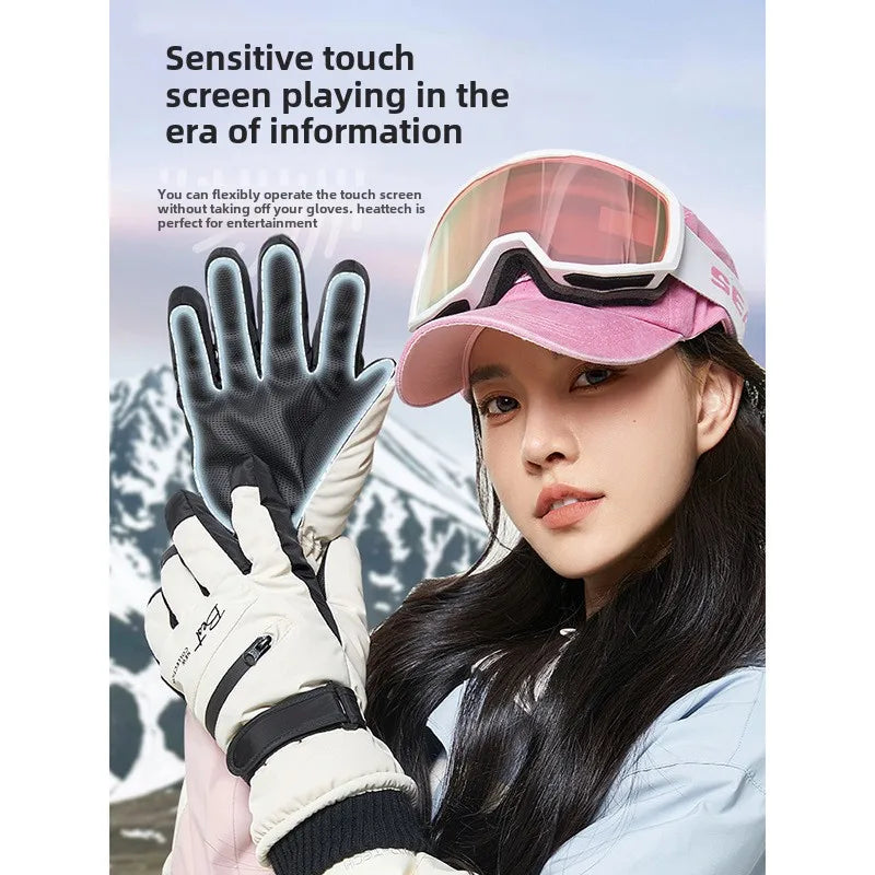 Guantes de invierno GlacioShield Pro impermeables con forro polar