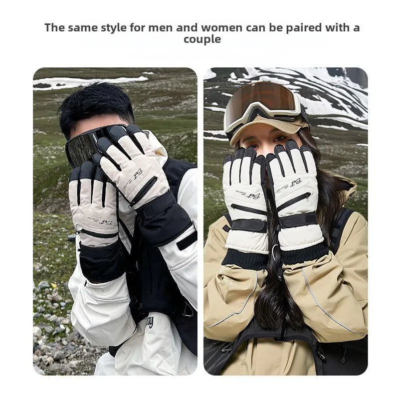 Guantes de invierno GlacioShield Pro impermeables con forro polar