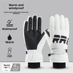 Guantes de invierno GlacioShield Pro impermeables con forro polar