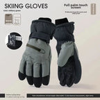 Guantes de invierno GlacioShield Pro impermeables con forro polar