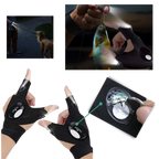 Guantes LED con luces impermeables