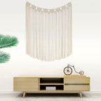 Guirnalda decorativa de macramé para pared