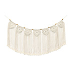 Guirnalda decorativa de macramé para pared