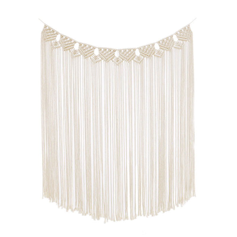 Guirnalda decorativa de macramé para pared