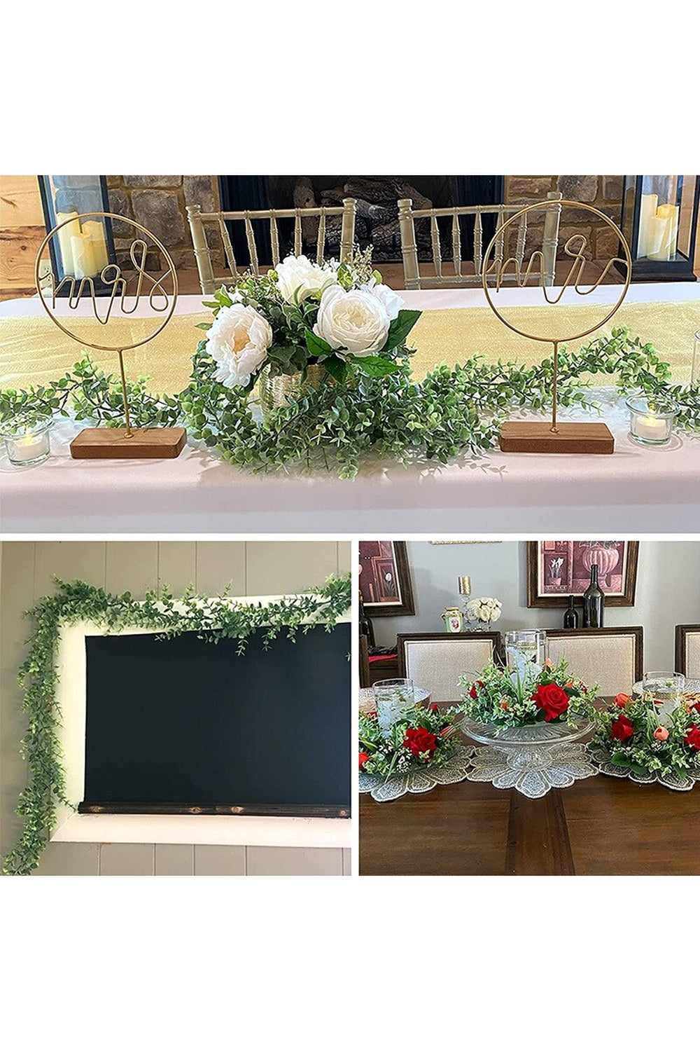 Guirnalda decorativa para centro de mesa