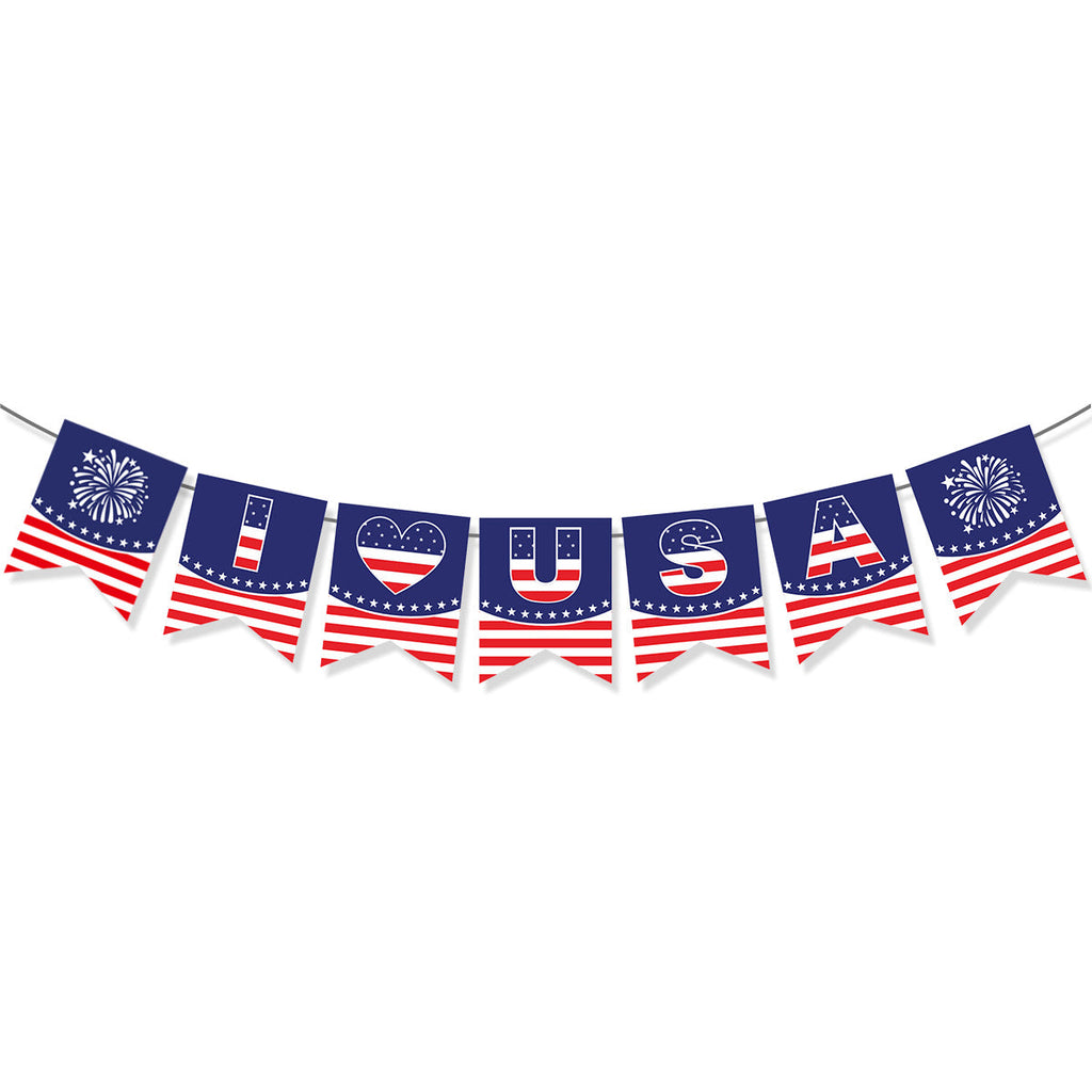 Guirnalda decorativa unisex con motivo de estrellas y cartón resistente