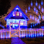 Guirnalda LED impermeable con forma de gotas de lluvia