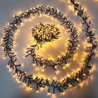 Guirnalda LED LumaLine de 10 metros con 1000 luces blanco cálido para interior y exterior