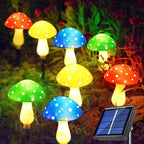 Guirnalda solar LED con setas decorativas de ABS estilo Art Déco para jardín