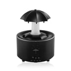 Humidificador de aire con forma de paraguas y gotas de agua