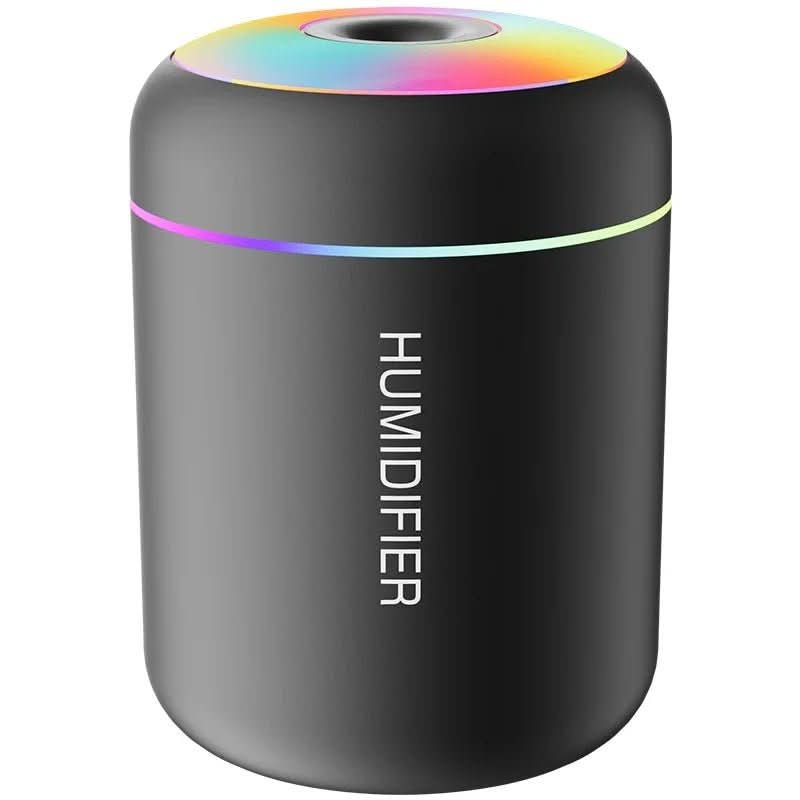 Humidificador de aire USB de 180 ml con iluminación LED