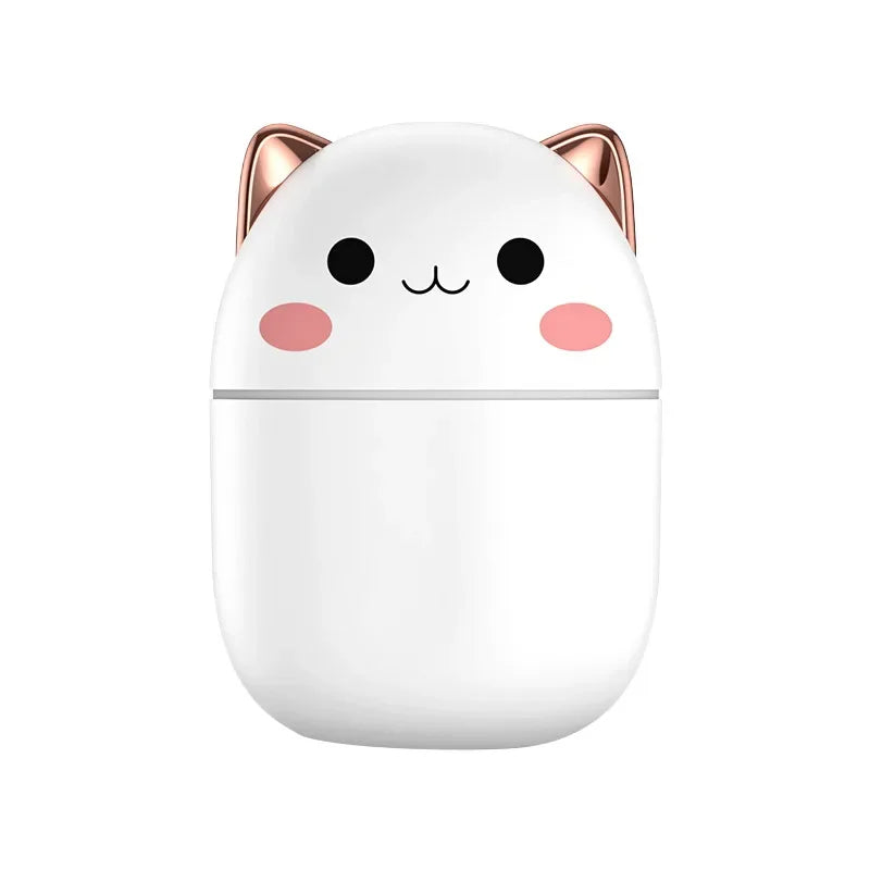 Humidificador difusor de aromas con forma de gato