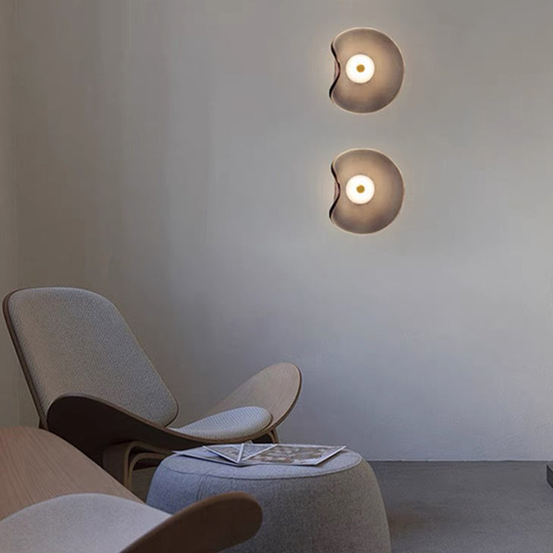 Humidificador elegante con efecto llama LED estilo spa