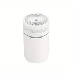 Humidificador portátil para coche 250 ml con difusor de aceites esenciales USB y LED