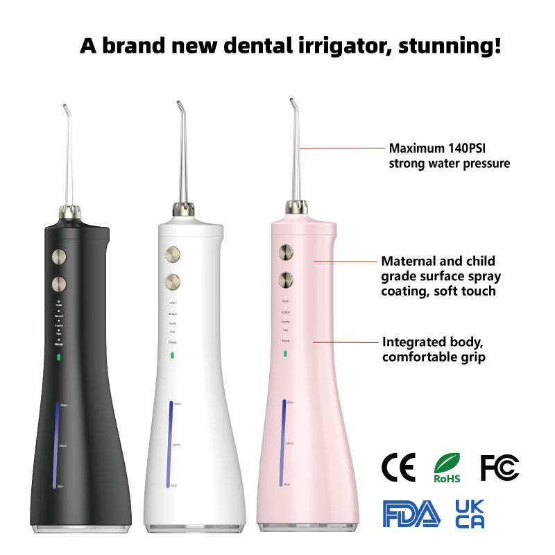 Irrigador dental portátil