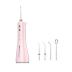 Irrigador dental portátil recargable