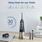Irrigador dental portátil recargable USB