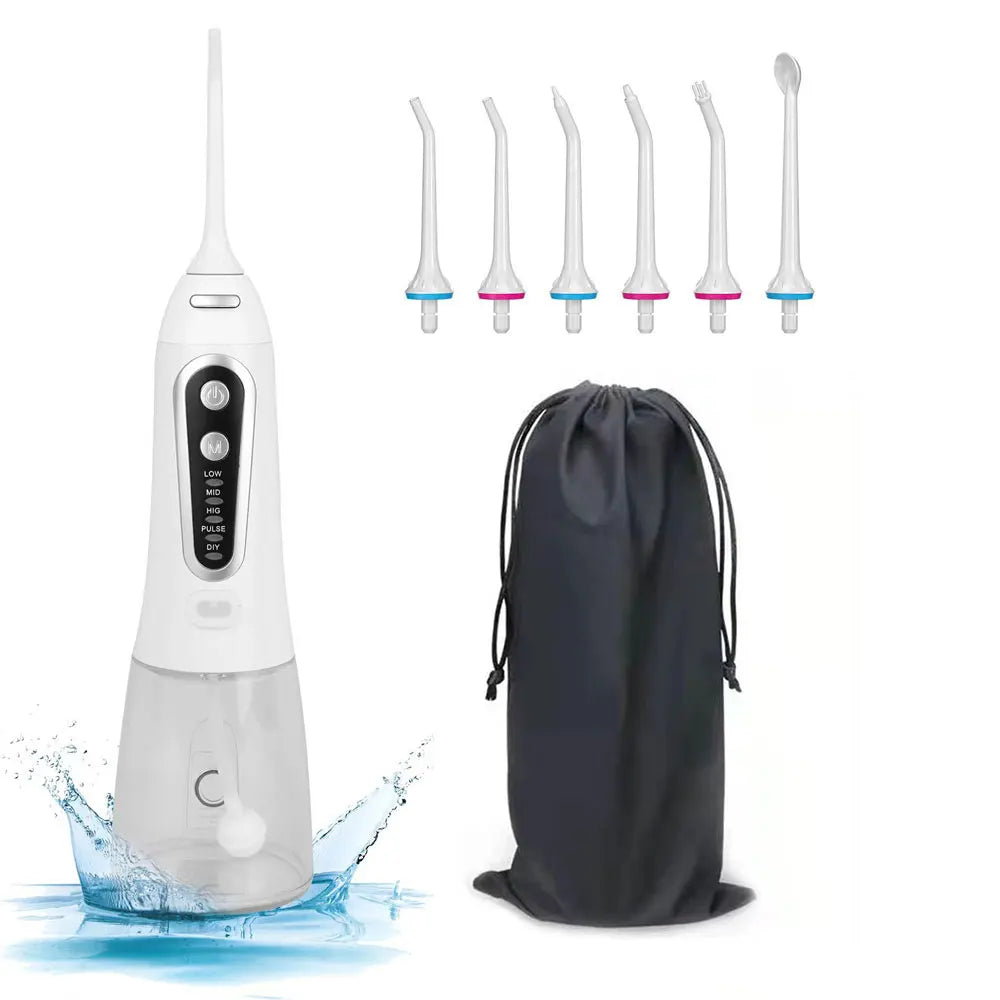 Irrigador dental portátil recargable USB