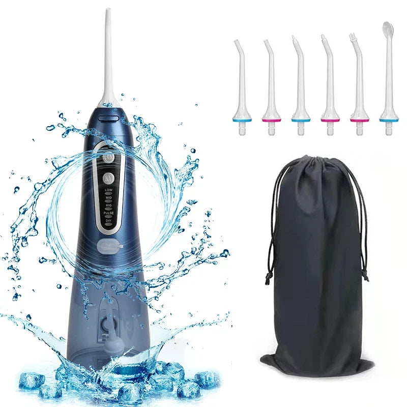 Irrigador dental portátil recargable USB