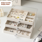 Joyero organizador con protección antioxidante