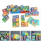 Juego de bloques de patrones para aprendizaje creativo