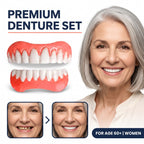 Juego de dentaduras de grado médico moldeables por calor (superior e inferior)