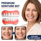 Juego de dentaduras de grado médico moldeables por calor (superior e inferior)