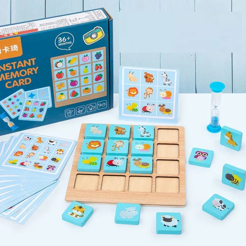 Juego de memoria y patrones para niños