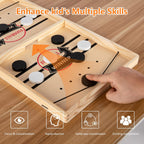 Juego de mesa de catapulta de madera