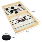 Juego de mesa de catapulta de madera
