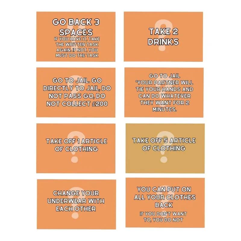 Juego de mesa para parejas
