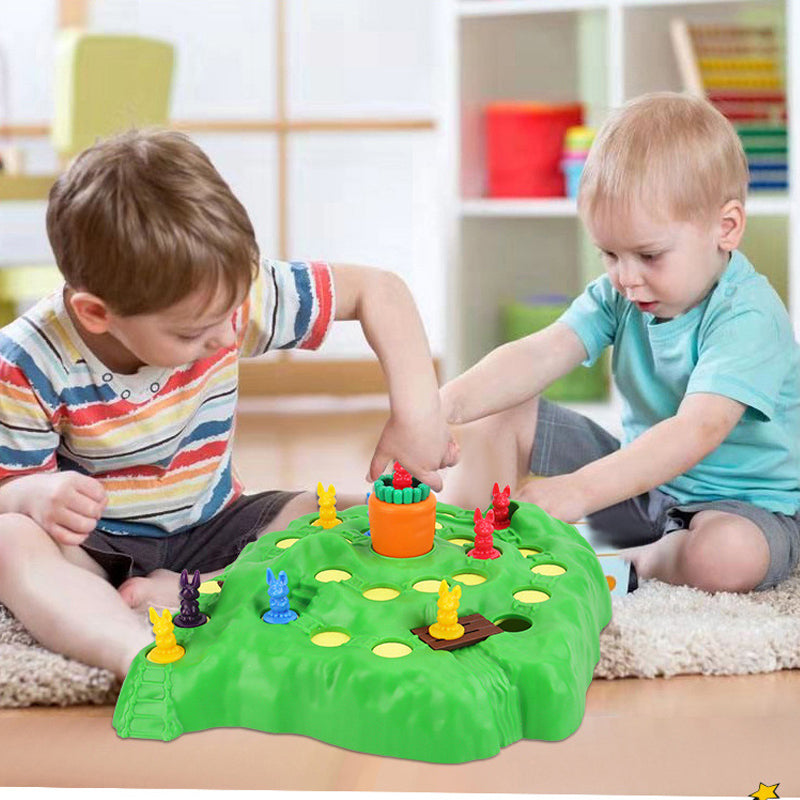 Juego de mesa Trampa para conejos — Defiende la zanahoria