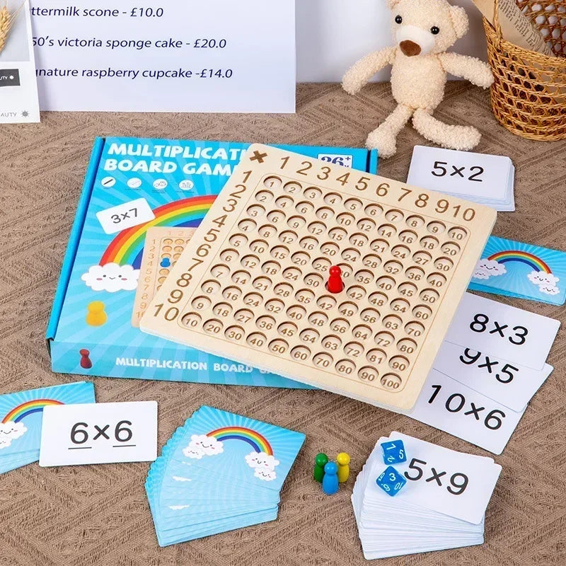 Juego de multiplicaciones para niños