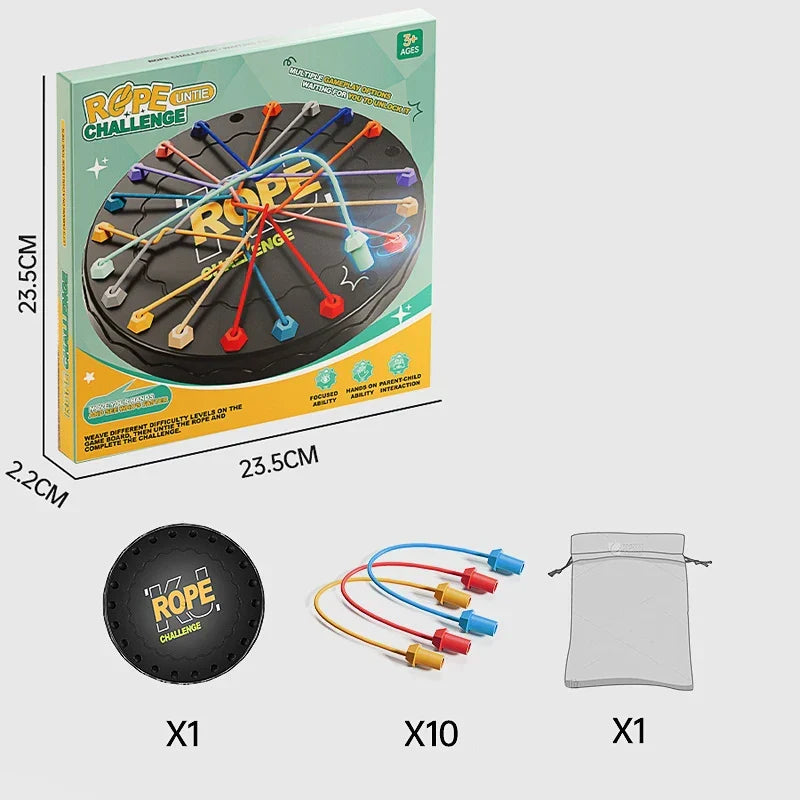 Juego de rompecabezas de nudos