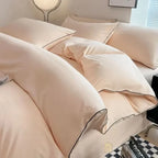 Juego de sábanas premium suaves para cama doble, Queen y King