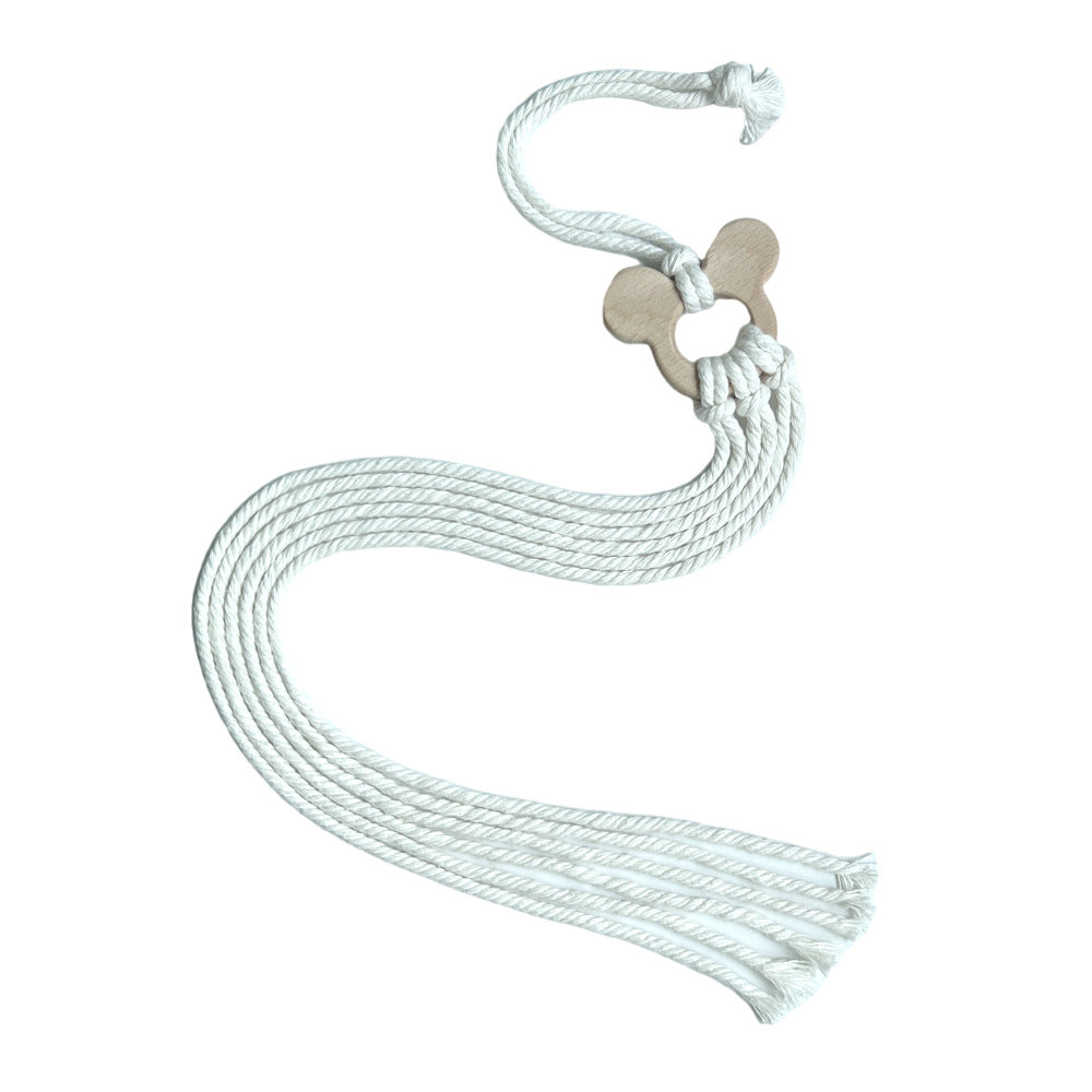 Juguete colgante de macramé decorativo antiestrés