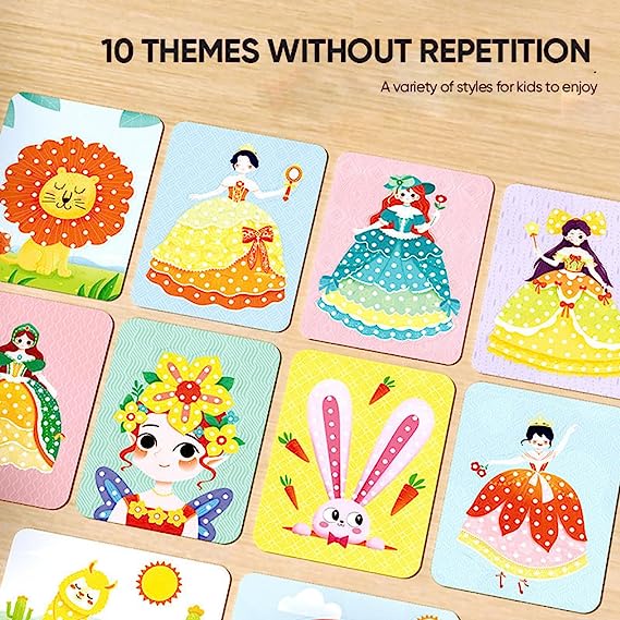 Kit de manualidades creativas para niños – Diversión artística DIY