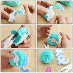 Kit de manualidades para hacer pompones
