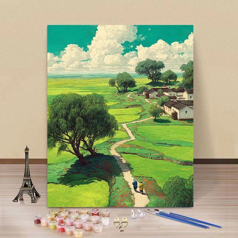Kit de pintura guiada para adultos y principiantes
