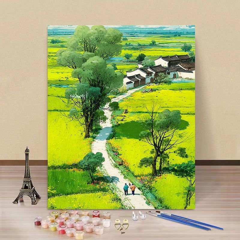 Kit de pintura guiada para adultos y principiantes