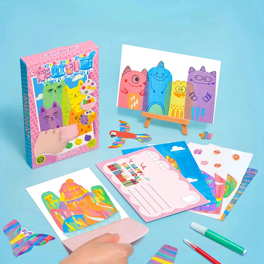Kit de pintura mágica sin manchas para niños