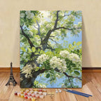 Kit de pintura por números con lienzo artístico