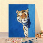 Kit de pintura por números con lienzo decorativo