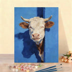Kit de pintura por números con lienzo decorativo