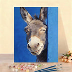Kit de pintura por números con lienzo decorativo