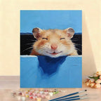 Kit de pintura por números con lienzo decorativo