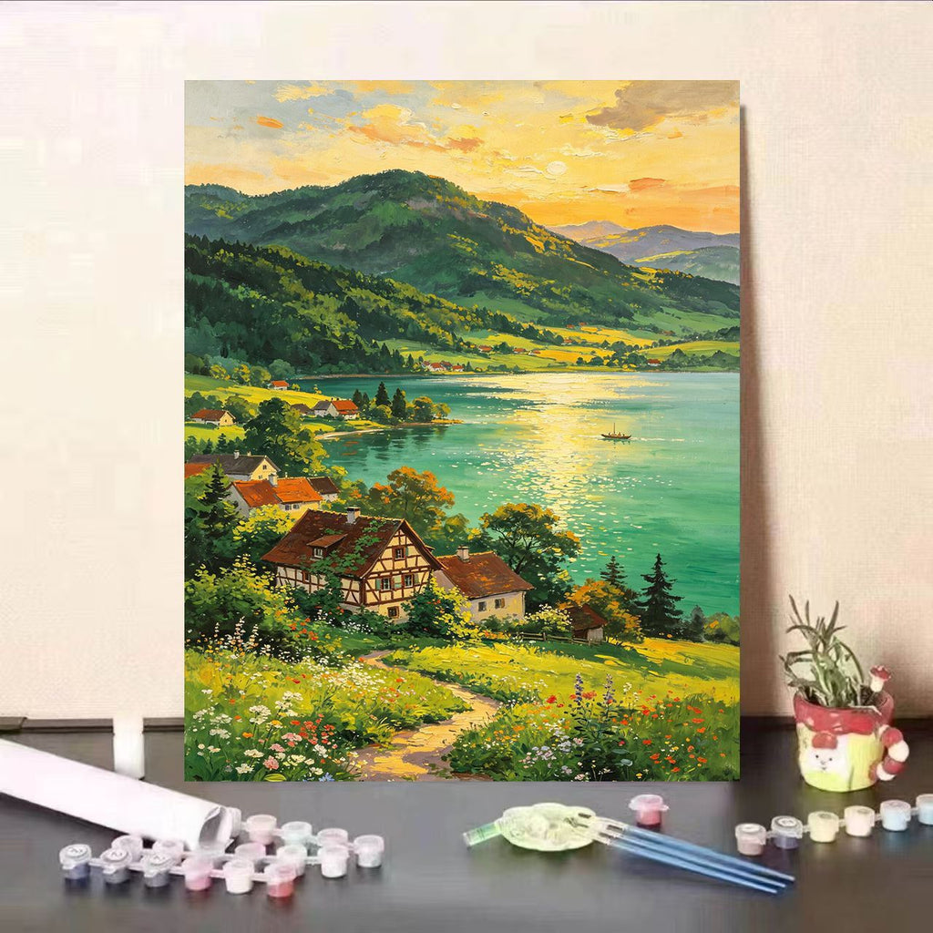 Kit de pintura por números para adultos