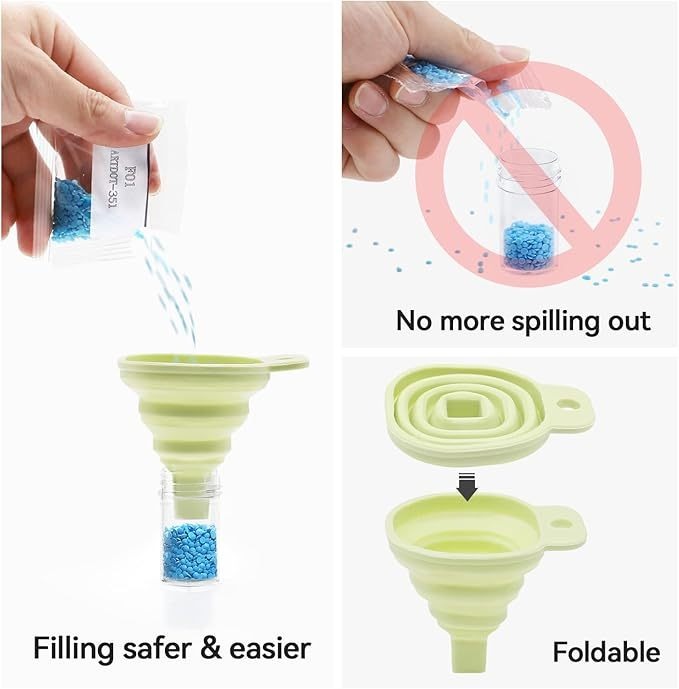 Kit de herramientas para diamond painting con bolígrafos brillantes