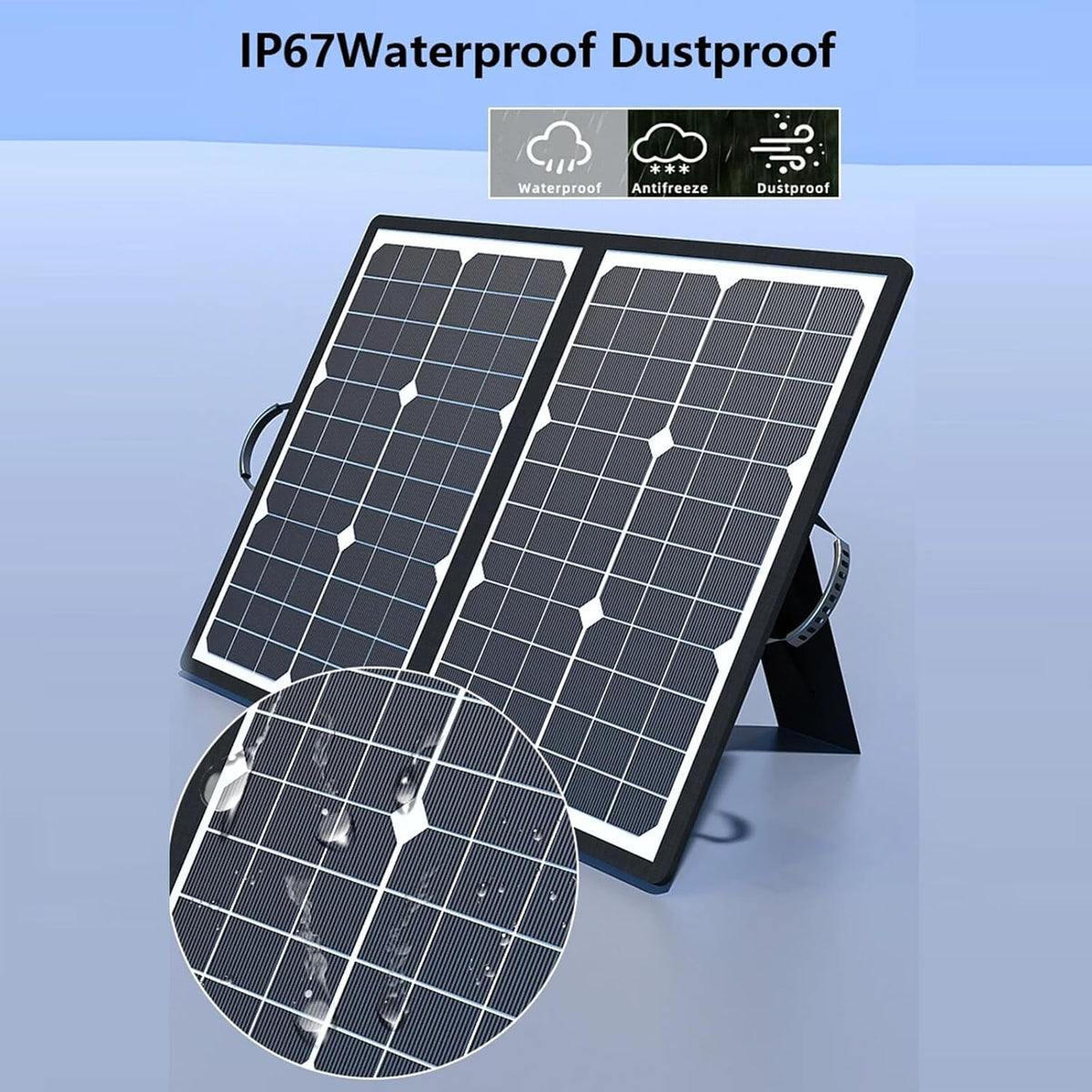 Kit de panel solar plegable SolaraX 1000 W – Energía portátil off-grid con carga MPPT